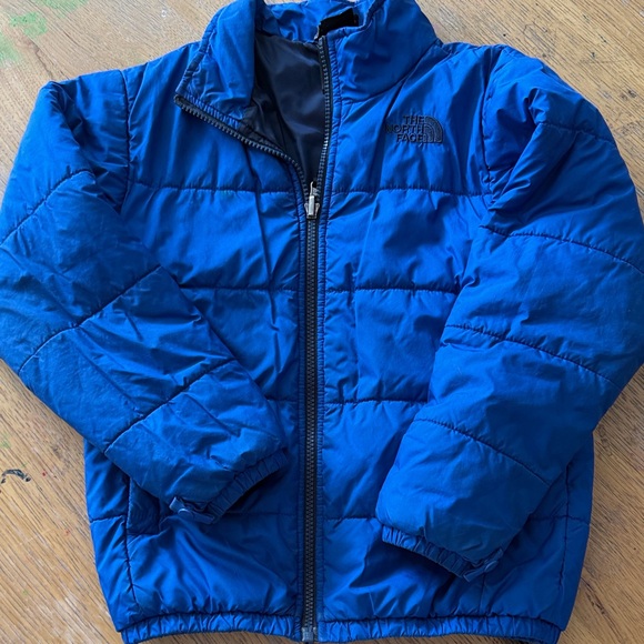 The North Face Kids Vibrant Blue Puffer Coat - Picture 1 of 1